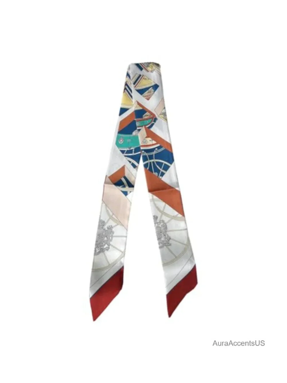 100% Mulberry Silk Scarf Hair Ribbon Handbag Wrap Neckerchief Women